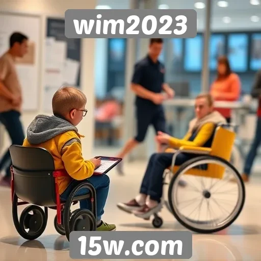 Explorando a acessibilidade no site wim2023